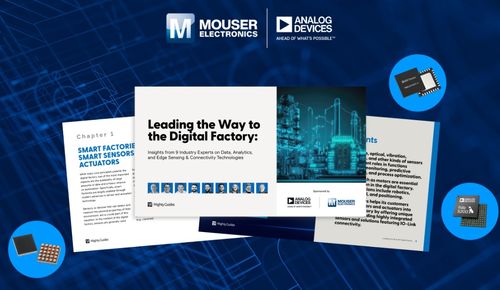 貿澤電子推出全新電子書 深入探討Analog Devices推動數字工廠的新技術及網絡技術服務